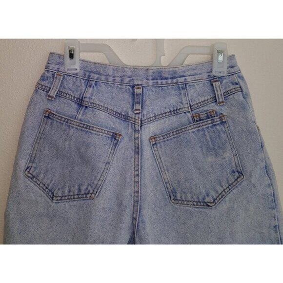 VTG Best American Clothing Co Stone Washed Shorts Size 11/12 - Picture 6 of 7